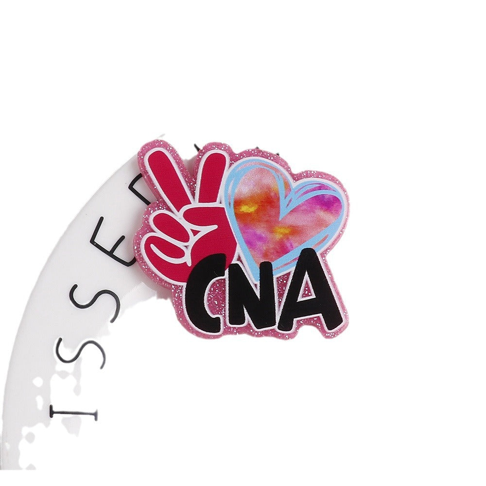 Wholesale 10PCS FlatBack Cartoon Pills Clothes Bottle Pins Cute Things DIY Acrylic Patch